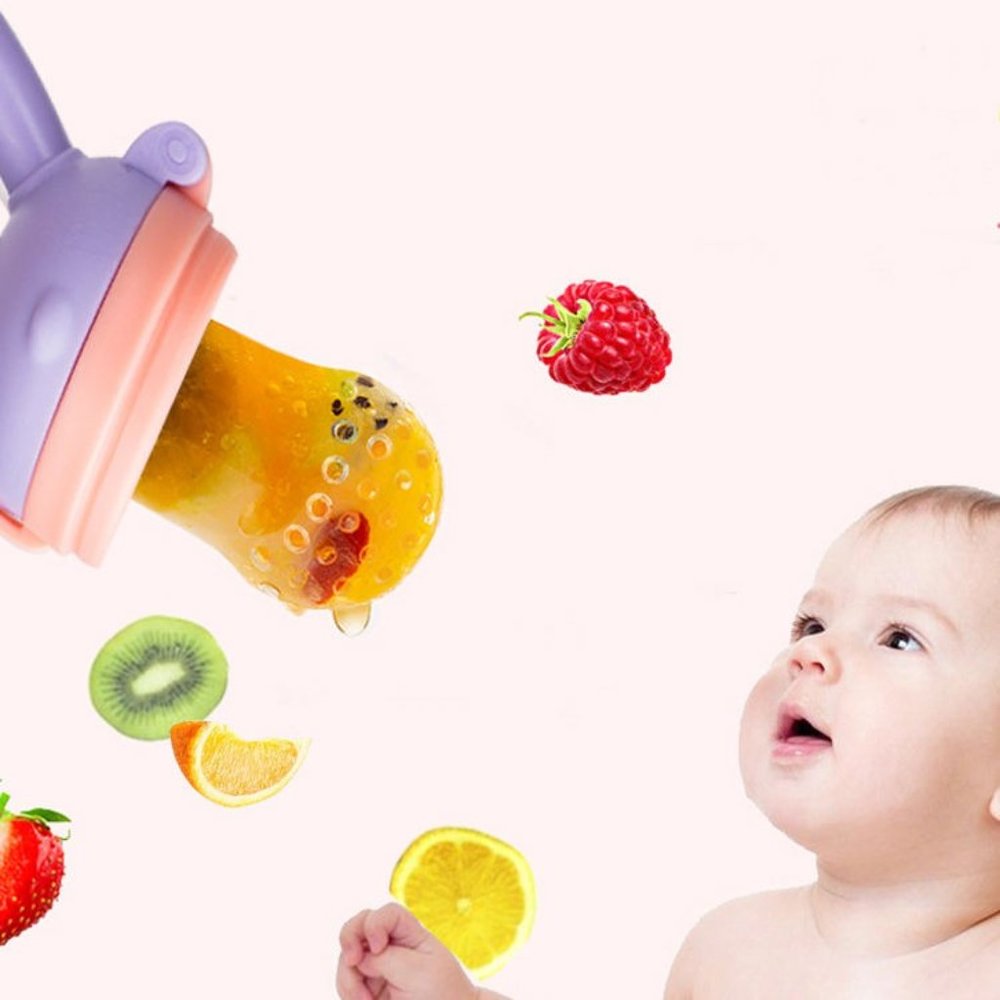 Newborn Pacifier Food Nibble Baby Feeder Kids Fruit Pacifier Feeding Safe Traini